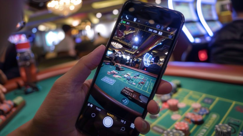 z63com Live Casino ကစားနည်း Myanmar — Mobile APP ဖြင့် Live Baccarat Table ဝင်ရောက်ကစားနေပုံ
